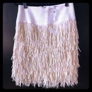 BCBG Runway Skirt Ivory